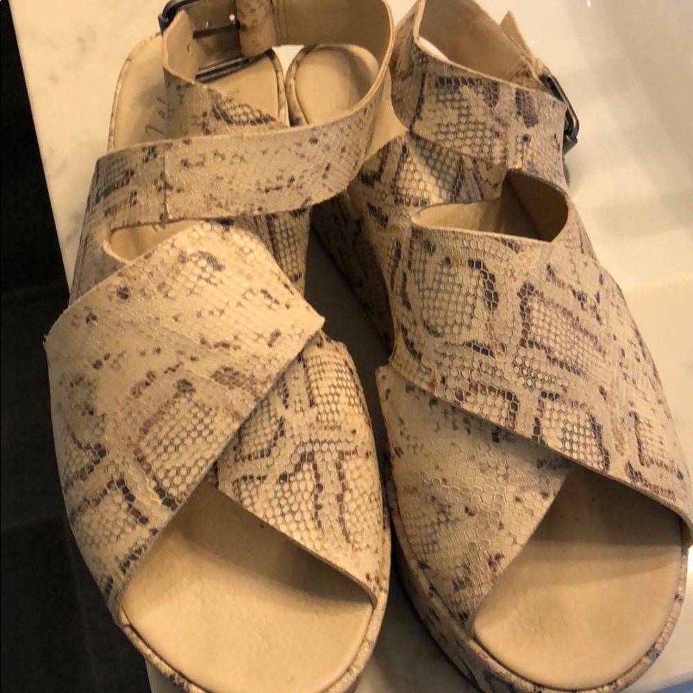 Matisse Crisscross Wedges